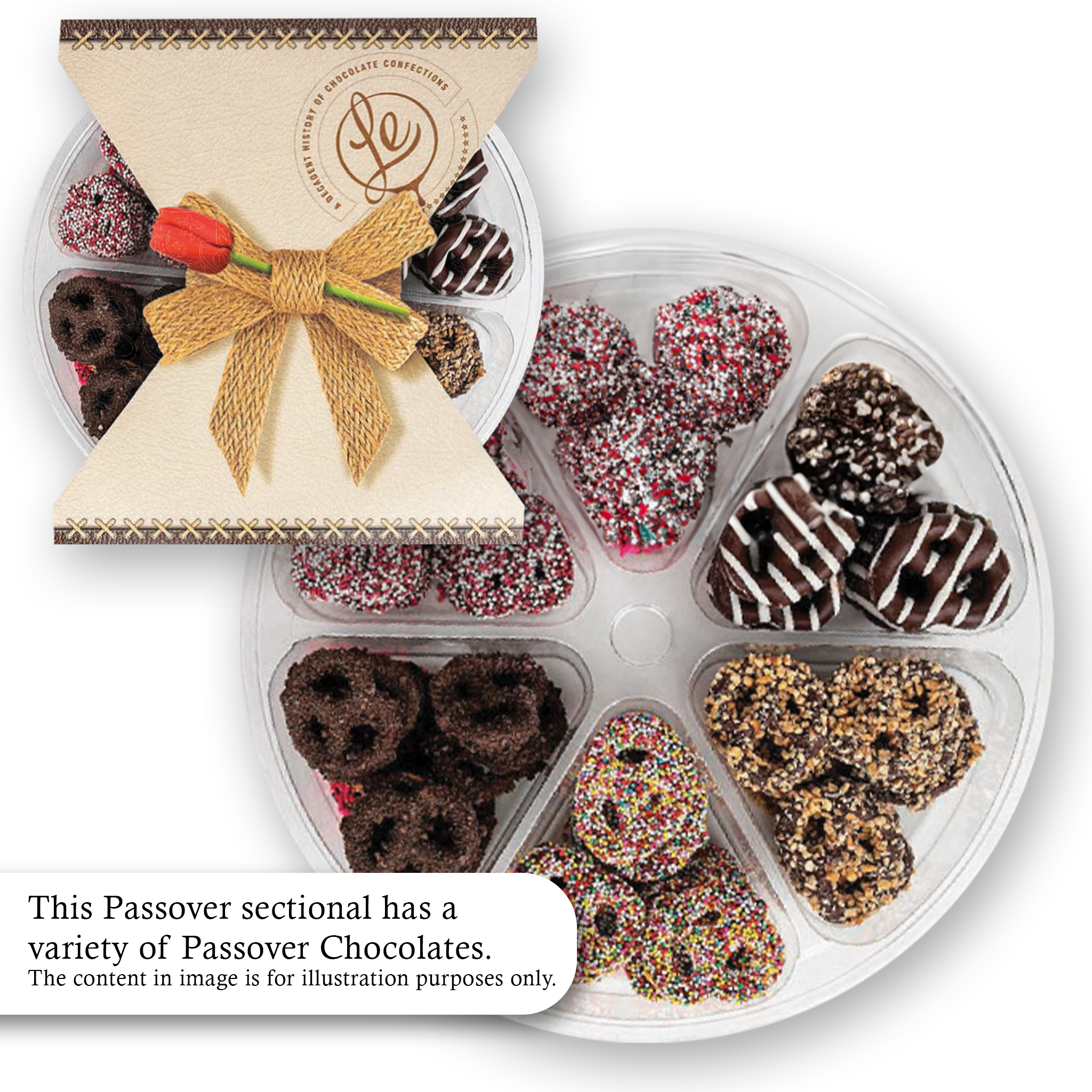 Sectional Gift Box - Red Rose - Small - 6